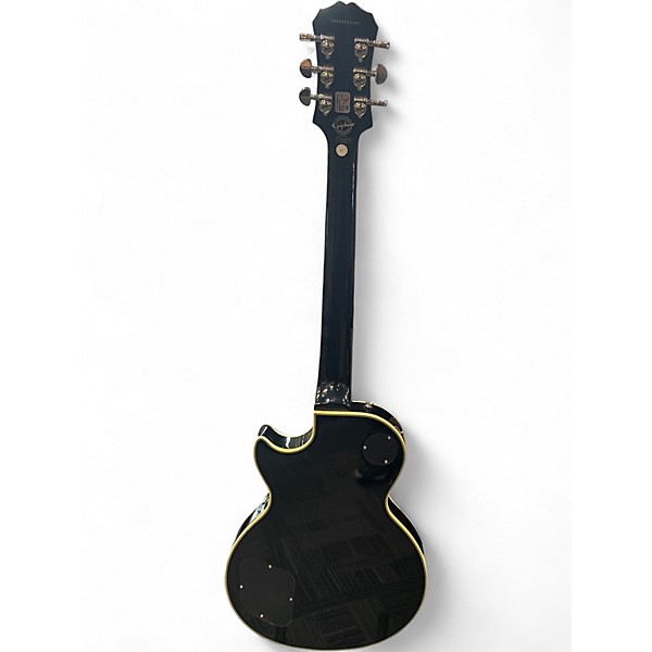 Used Epiphone Les Paul Custom SILVER BURST Solid Body Electric Guitar