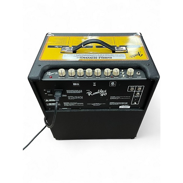 Used Fender Rumble 40 Bass Combo Amp