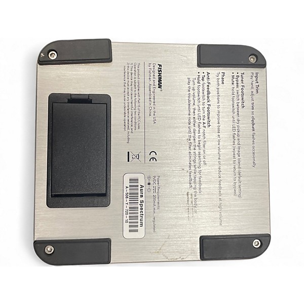 Used Fishman Aura Spectrum DI Imaging Guitar Preamp