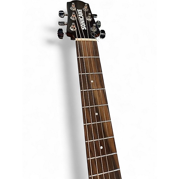 Used Sonicake QGT-01 Black Acoustic Electric Guitar