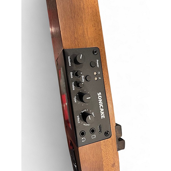 Used Sonicake QGT-01 Black Acoustic Electric Guitar