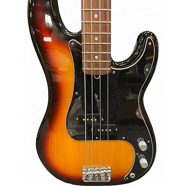 Used Fender 60TH DIAMOND Anniversary Precision Bass 2 Tone Sunburst Electric Bass Guitar