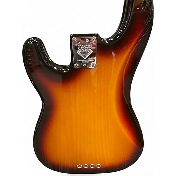 Used Fender 60TH DIAMOND Anniversary Precision Bass 2 Tone Sunburst Electric Bass Guitar