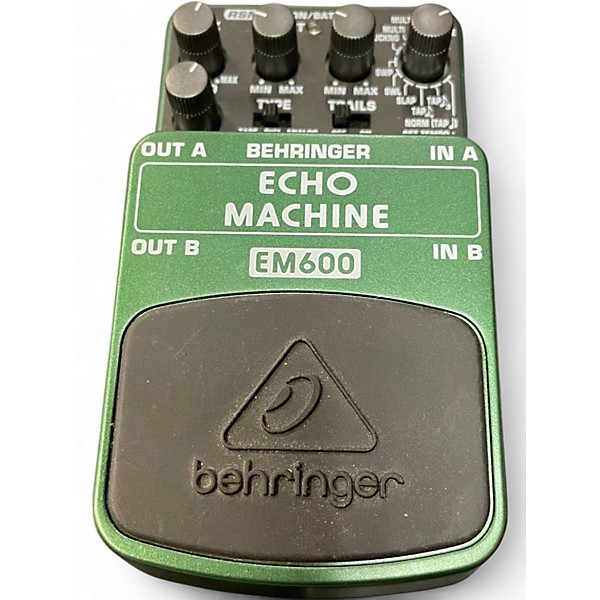Used Behringer EM600 Echo Machine Echo Modeling Effect Pedal