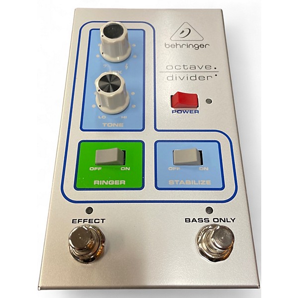 Used Behringer Octave Divider Effect Pedal