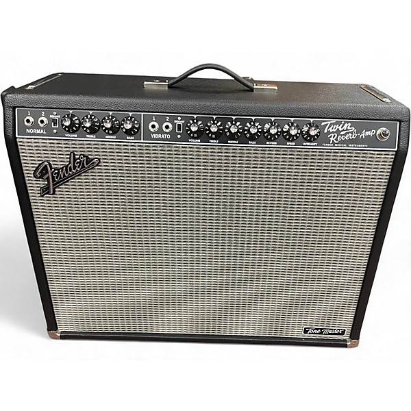 Used Fender Tone Master Twin Reverb 85W 2x12 Guitar Combo Amp