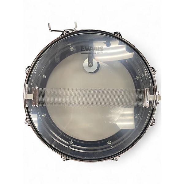 Used Ludwig 14X5 Acrolite Snare BLACK GALAXY Drum