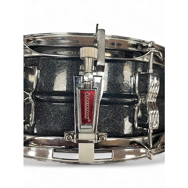 Used Ludwig 14X5 Acrolite Snare BLACK GALAXY Drum