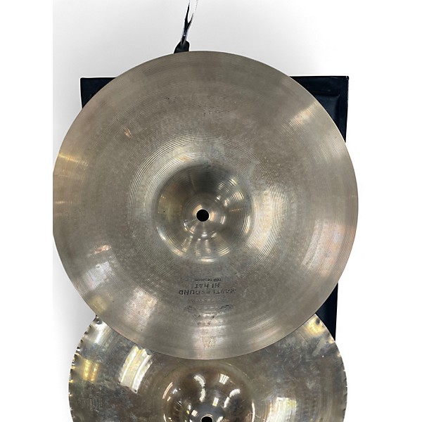Used Zildjian 14in Mastersound Hi Hat Pair Cymbal