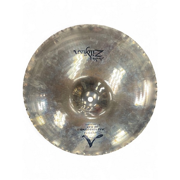 Used Zildjian 14in Mastersound Hi Hat Pair Cymbal