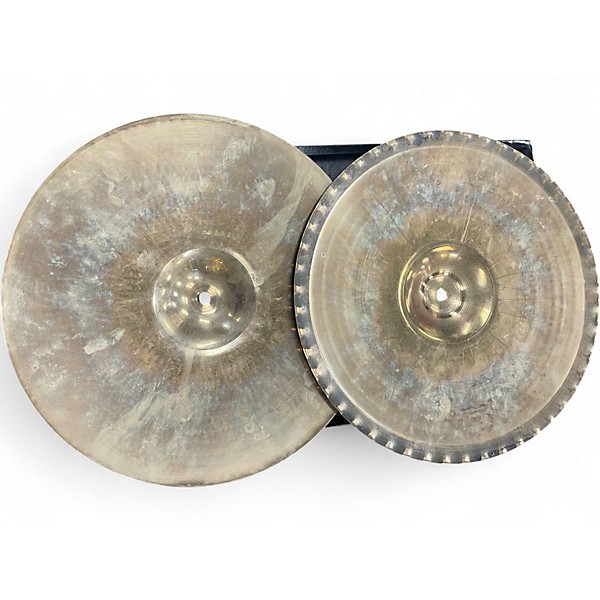 Used Zildjian 14in Mastersound Hi Hat Pair Cymbal