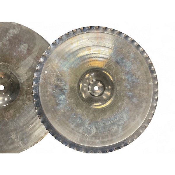 Used Zildjian 14in Mastersound Hi Hat Pair Cymbal