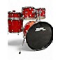 Used SPL 5 Piece UNITY II Red Sparkle Drum Kit thumbnail