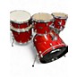 Used SPL 5 Piece UNITY II Red Sparkle Drum Kit