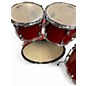 Used SPL 5 Piece UNITY II Red Sparkle Drum Kit