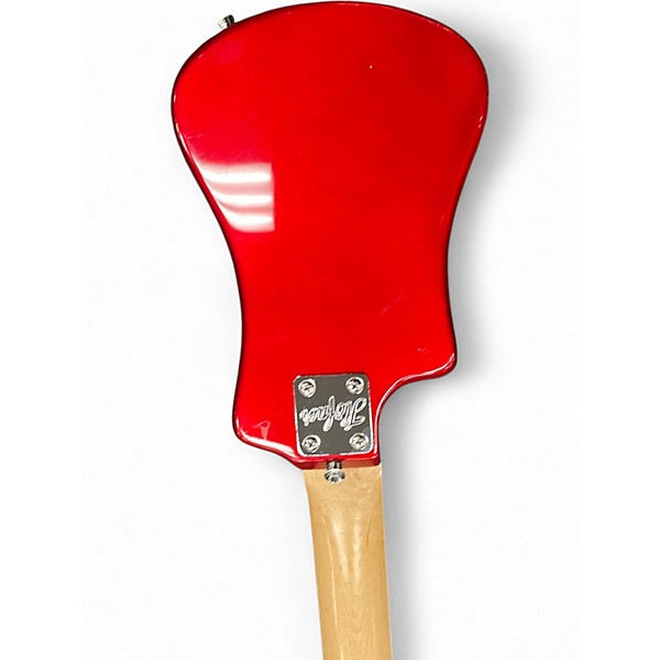 Used Hofner Shorty Red Electric Guitar