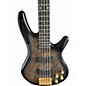 Used Ibanez GSR205 5 String Black Burst Electric Bass Guitar