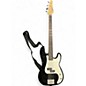 Used Washburn Lyon P Style Bass Black and White Electric Bass Guitar thumbnail
