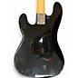 Used Washburn Lyon P Style Bass Black and White Electric Bass Guitar