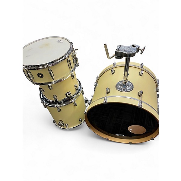 Used Gretsch Drums 4 Piece Catalina Club Series white chocolate Drum Kit