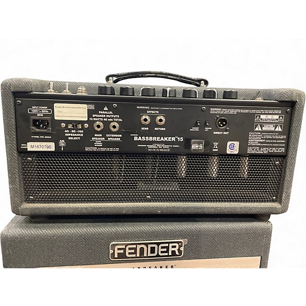 Used Fender Bassbreaker 15W Tube Guitar Amp Head