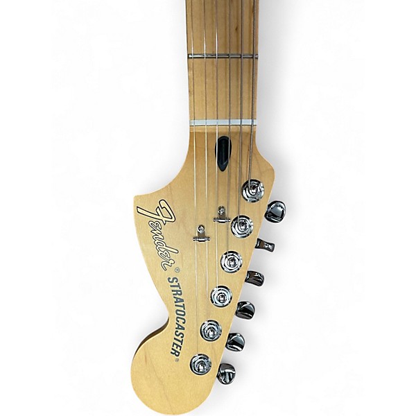 Used 2018 Fender Deluxe Ash Stratocaster Sapphire Blue Trans Solid Body Electric Guitar