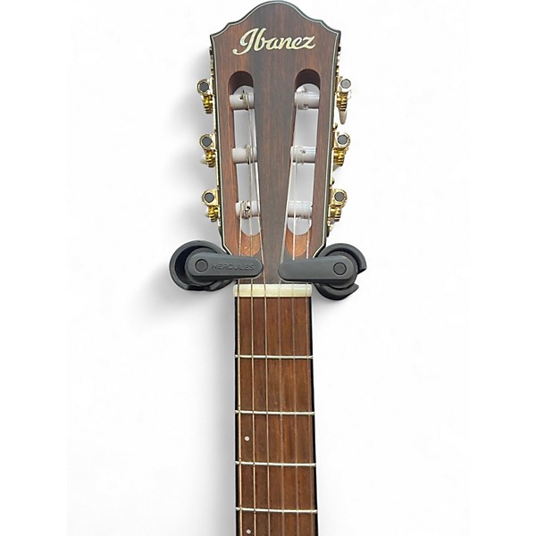 Used Ibanez FRH10N Brown Sunburst Classical Acoustic Electric Guitar
