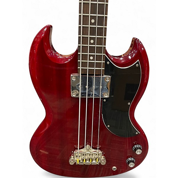 Used Epiphone SG Bass Cherry Electric Bass Guitar