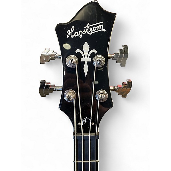 Used Hagstrom Viking Red Electric Bass Guitar