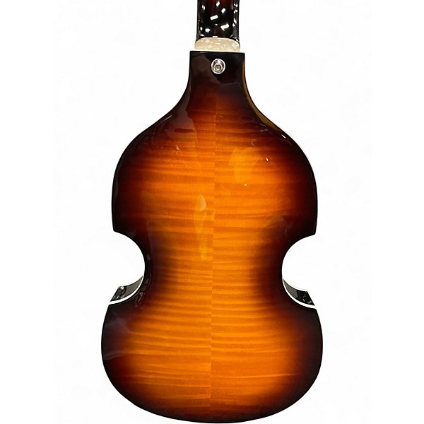Used Hofner HIBBSBO1 Violin 2 Tone Sunburst Electric Bass Guitar