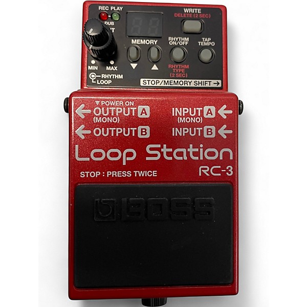 Used BOSS RC3 Loop Station Pedal