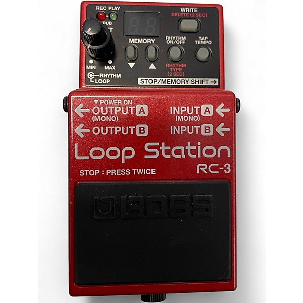 Used BOSS RC3 Loop Station Pedal