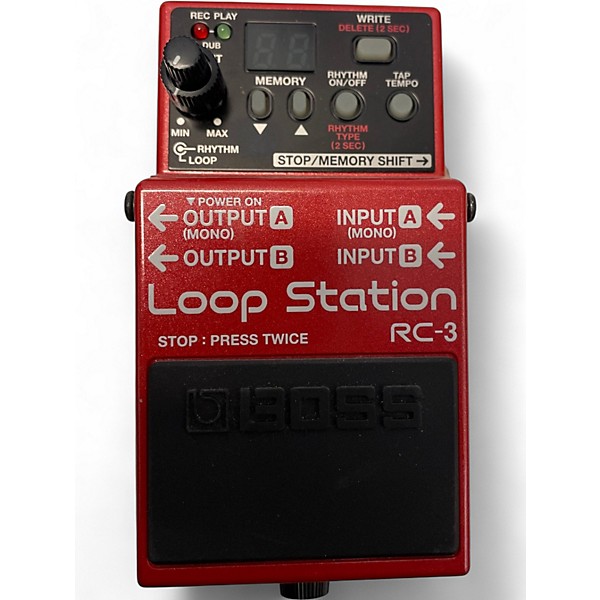 Used BOSS RC3 Loop Station Pedal