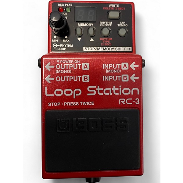 Used BOSS RC3 Loop Station Pedal
