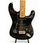 Used Fender FSR Standard Stratocaster HSS Black Solid Body Electric Guitar
