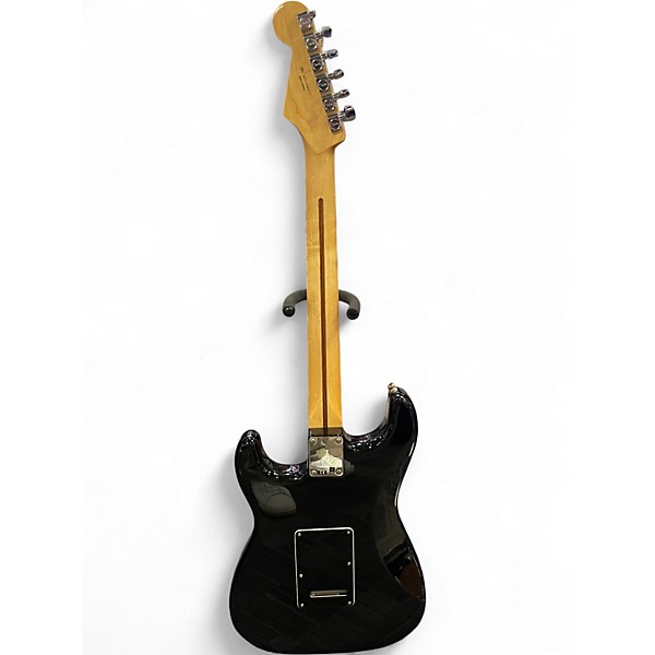 Used Fender FSR Standard Stratocaster HSS Black Solid Body Electric Guitar