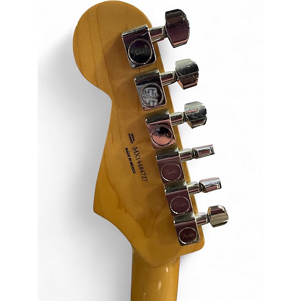 Used Fender FSR Standard Stratocaster HSS Black Solid Body Electric Guitar