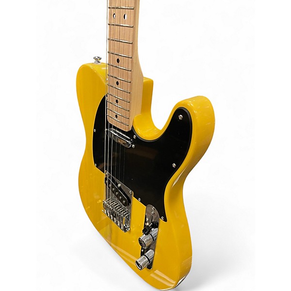 Used Squier Telecaster Butterscotch Blonde Solid Body Electric Guitar
