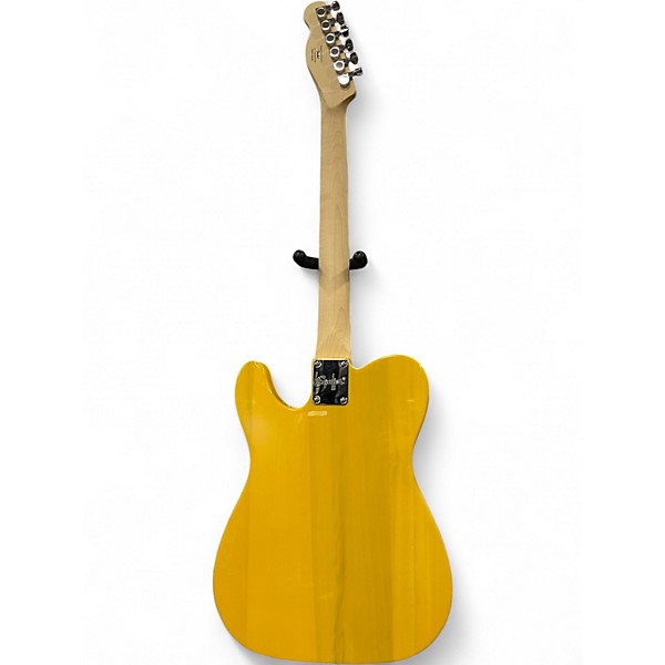 Used Squier Telecaster Butterscotch Blonde Solid Body Electric Guitar