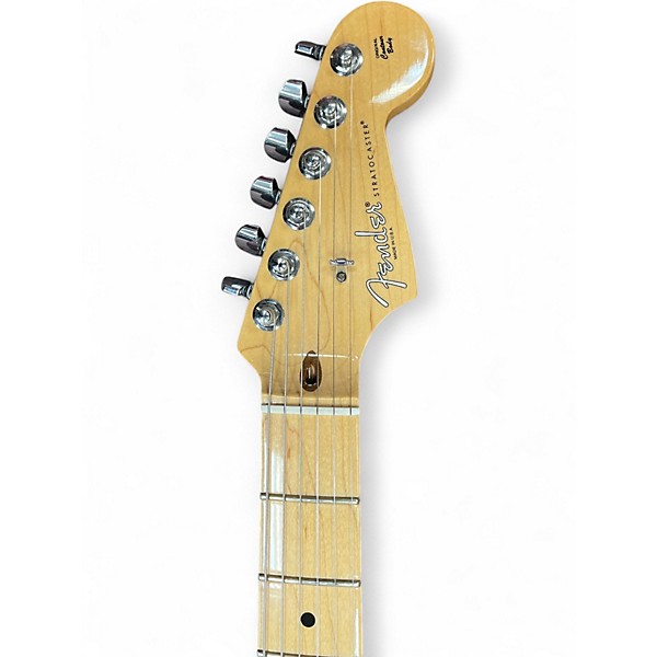 Used Fender American Standard Stratocaster HSS Shawbucker Black Solid Body Electric Guitar