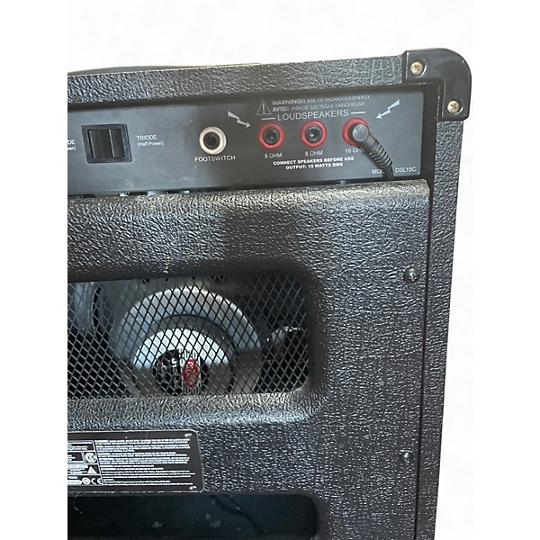 Used Marshall DSL15C 15W 1x12 Tube Guitar Combo Amp