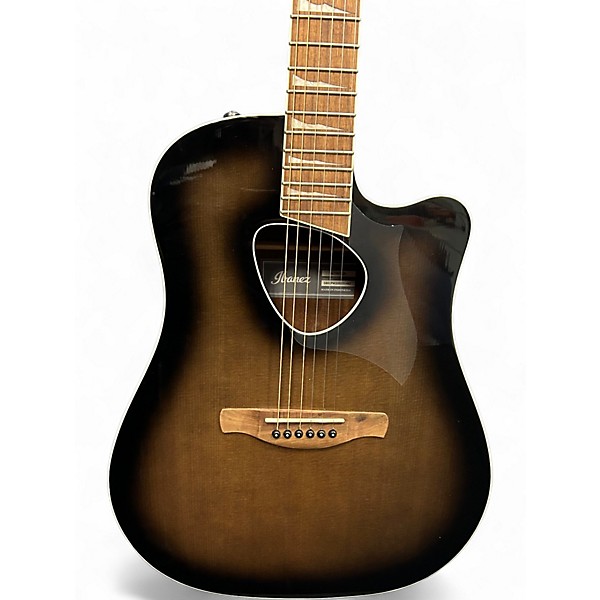 Used Ibanez ALT30 Altstar Smokehouse Burst Acoustic Electric Guitar