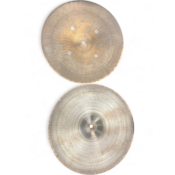 Used Zildjian 14in Quick Beat Hi Hat Pair Cymbal