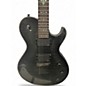Used Schecter Guitar Research Damien Solo Elite  Trans Black Solid Body Electric Guitar thumbnail