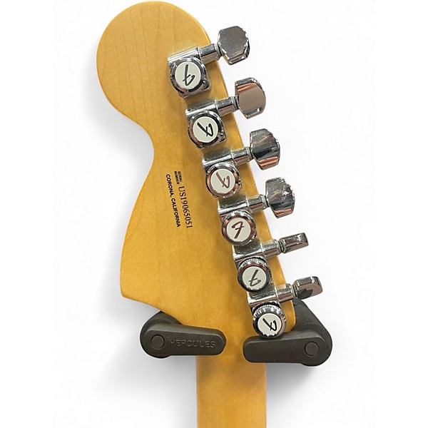 Used Fender American Performer Stratocaster SSS Faded Lake Placid Blue Solid Body Electric Guitar