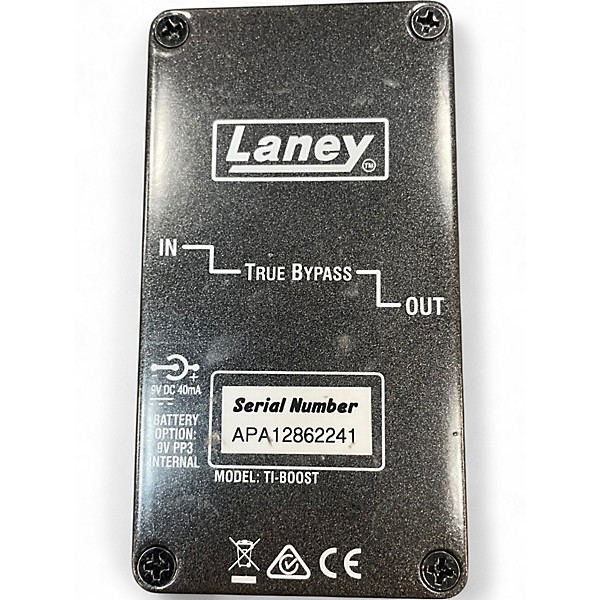 Used Laney BLACK COUNTY CUSTOMS TI BOOST Effect Pedal