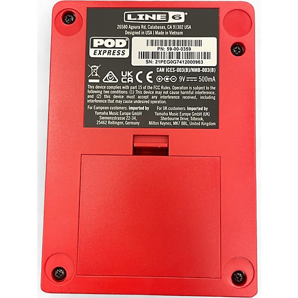 Used Line 6 POD EXPRESS Effect Processor