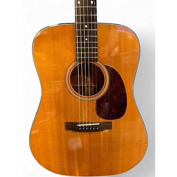 Vintage 1980s SIGMA DM-18 NATURAL Acoustic Guitar