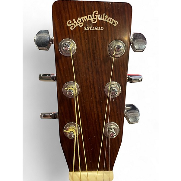 Vintage 1980s SIGMA DM-18 NATURAL Acoustic Guitar
