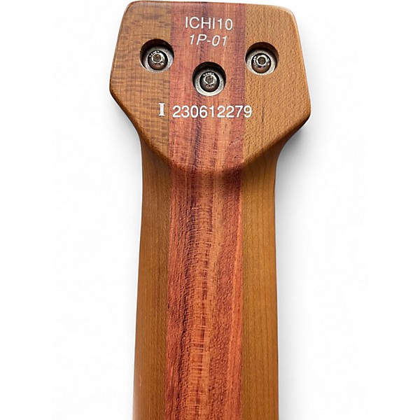 Used Ibanez Ichika Nito Headless Vintage White Solid Body Electric Guitar